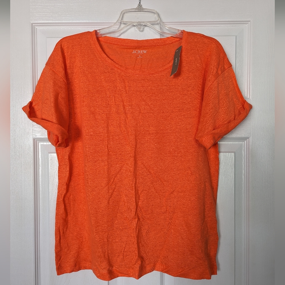 J.CREW Linen Tee
